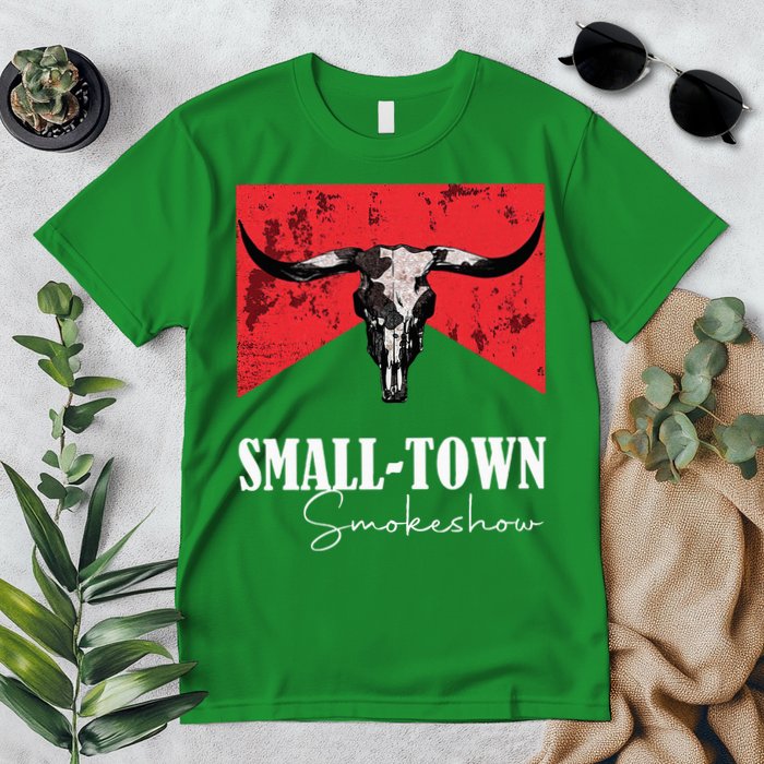 Small Town Smokeshow Oklahoma Smokeshow Western Country Premium T-Shirt