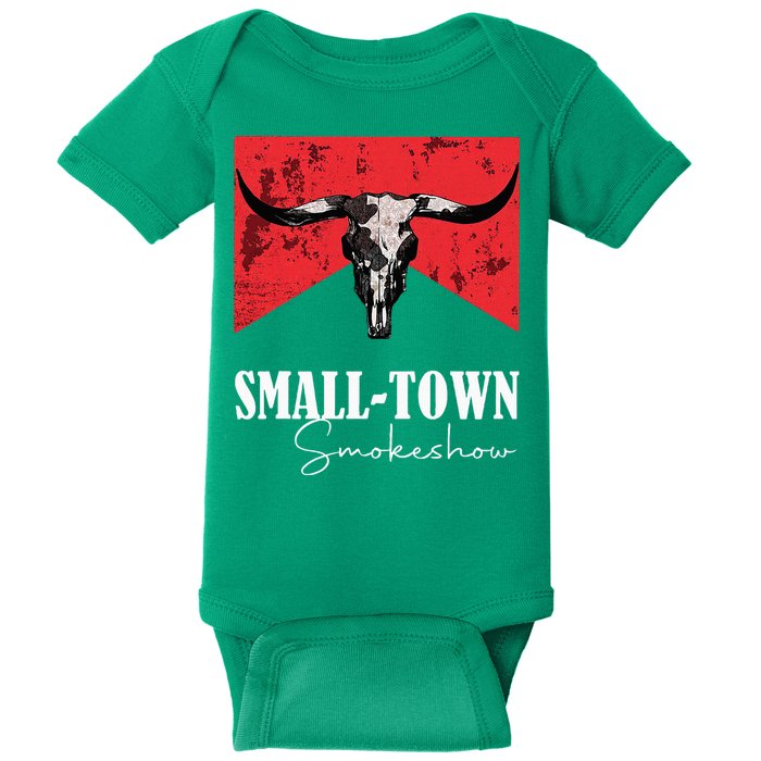 Small Town Smokeshow Oklahoma Smokeshow Western Country Baby Bodysuit