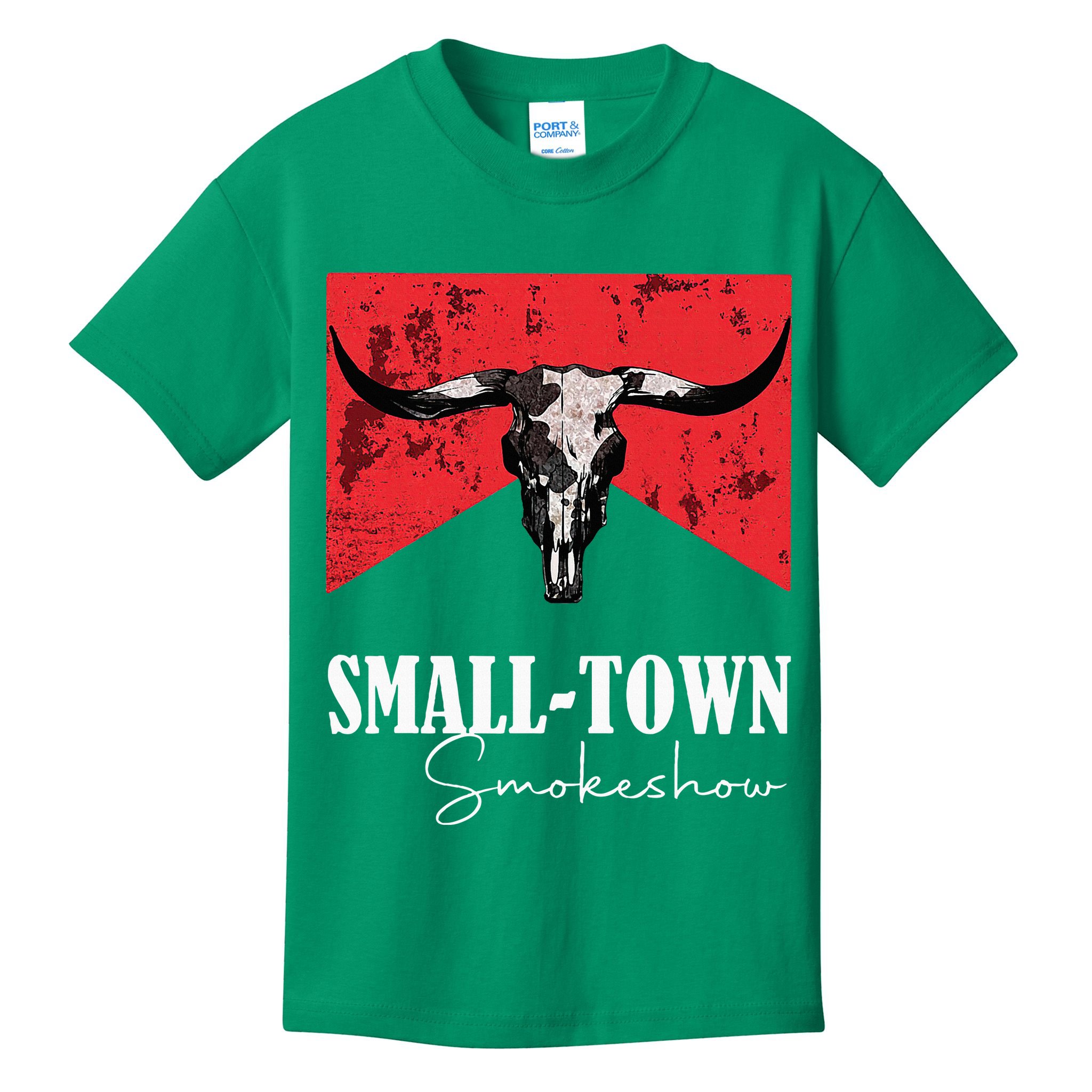 Small Town Smokeshow Oklahoma Smokeshow Western Country Kids T-Shirt