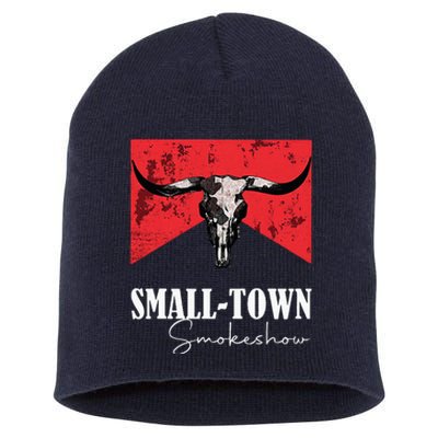 Small Town Smokeshow Oklahoma Smokeshow Western Country Short Acrylic Beanie