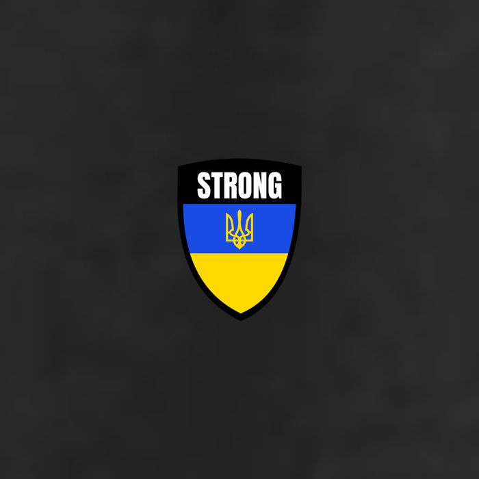 Strong Tactical Support Ukrainian Flag Shield I Stand With Ukraine Military Cool Comfort Performance Bucket Hat