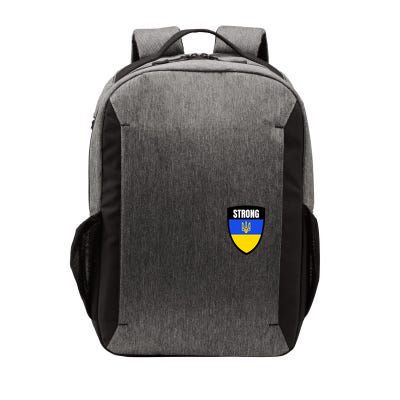 Strong Tactical Support Ukrainian Flag Shield I Stand With Ukraine Military Vector Backpack