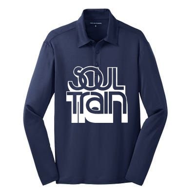 Soul Train Silk Touch Performance Long Sleeve Polo