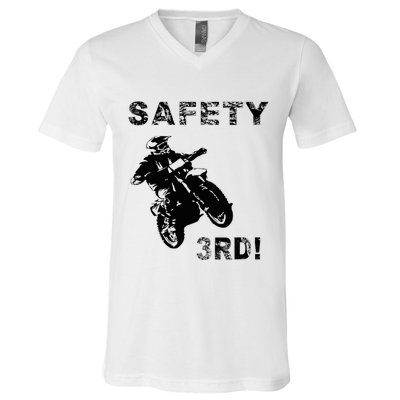Safety Third V-Neck T-Shirt