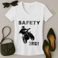 Safety Third Women's V-Neck T-Shirt