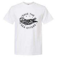 Save The Sea Otters Garment-Dyed Heavyweight T-Shirt