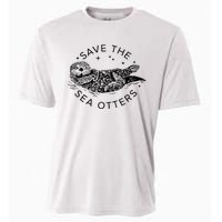 Save The Sea Otters Cooling Performance Crew T-Shirt