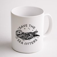 Save The Sea Otters Coffee Mug