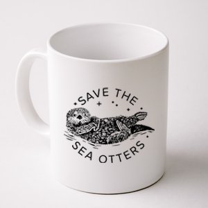 Save The Sea Otters Coffee Mug