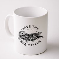 Save The Sea Otters Coffee Mug