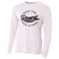 Save The Sea Otters Cooling Performance Long Sleeve Crew