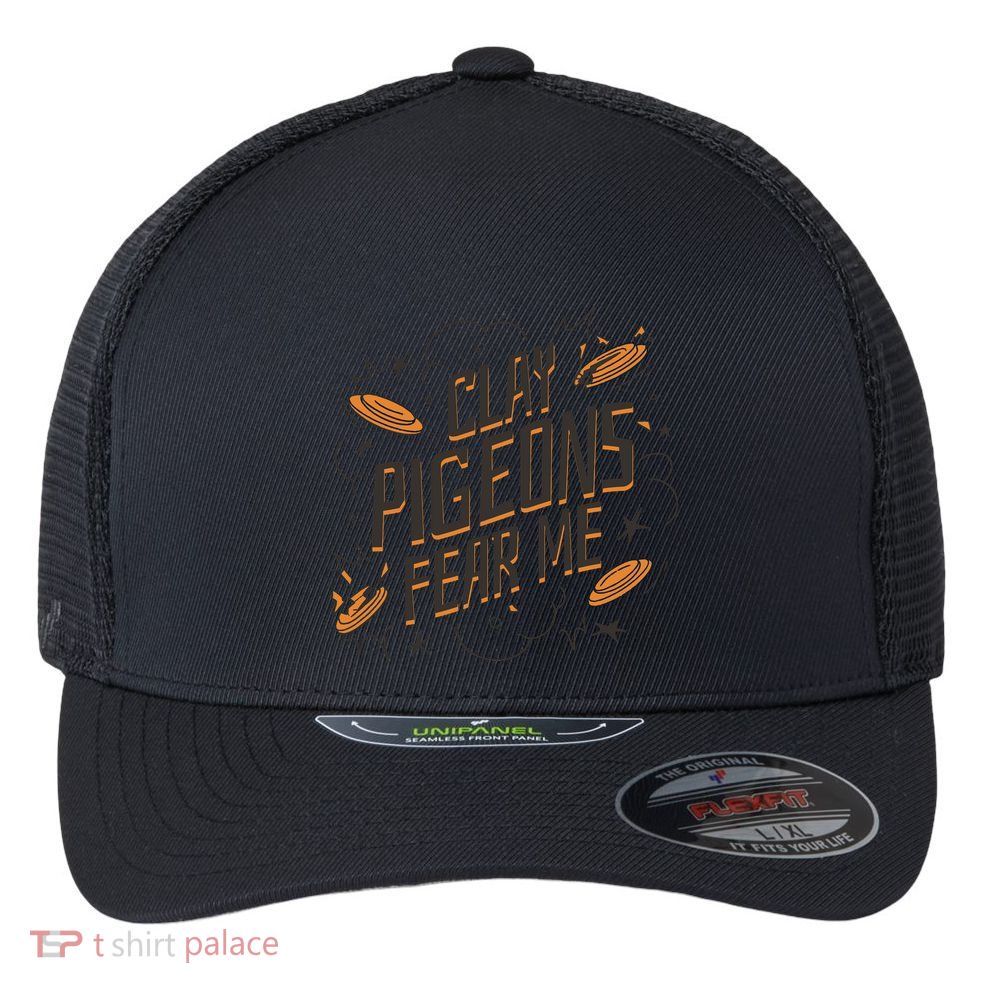 Skeet Trap ShootingSporting Clay Shooting Vest Tsh Flexfit Unipanel Trucker Cap
