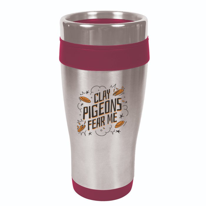 Skeet Trap ShootingSporting Clay Shooting Vest Tsh 16oz Travel Tumbler
