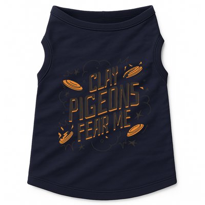 Skeet Trap ShootingSporting Clay Shooting Vest Tsh Doggie Tank