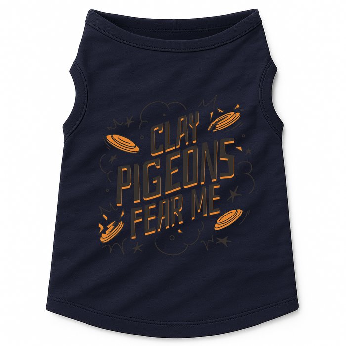Skeet Trap ShootingSporting Clay Shooting Vest Tsh Doggie Tank