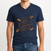 Skeet Trap ShootingSporting Clay Shooting Vest Tsh V-Neck T-Shirt