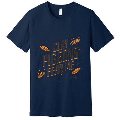 Skeet Trap ShootingSporting Clay Shooting Vest Tsh Premium T-Shirt