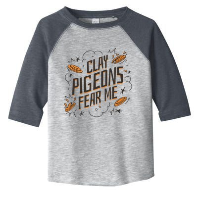 Skeet Trap ShootingSporting Clay Shooting Vest Tsh Toddler Fine Jersey T-Shirt