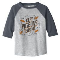 Skeet Trap ShootingSporting Clay Shooting Vest Tsh Toddler Fine Jersey T-Shirt