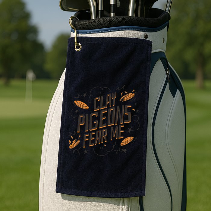 Skeet Trap ShootingSporting Clay Shooting Vest Tsh Golf Towel
