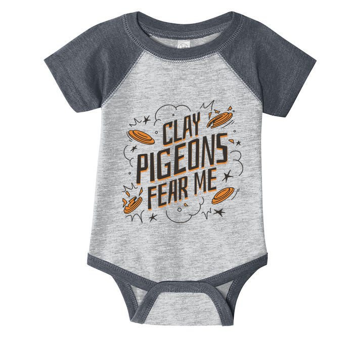 Skeet Trap ShootingSporting Clay Shooting Vest Tsh Infant Baby Jersey Bodysuit