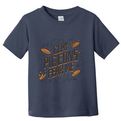 Skeet Trap ShootingSporting Clay Shooting Vest Tsh Toddler T-Shirt