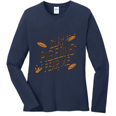 Skeet Trap ShootingSporting Clay Shooting Vest Tsh Ladies Long Sleeve Shirt