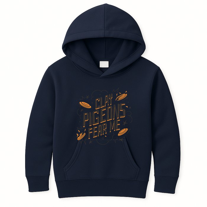 Skeet Trap ShootingSporting Clay Shooting Vest Tsh Kids Hoodie