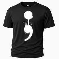 Semicolon Tree Suicide Prevention Cooling Performance Crew T-Shirt