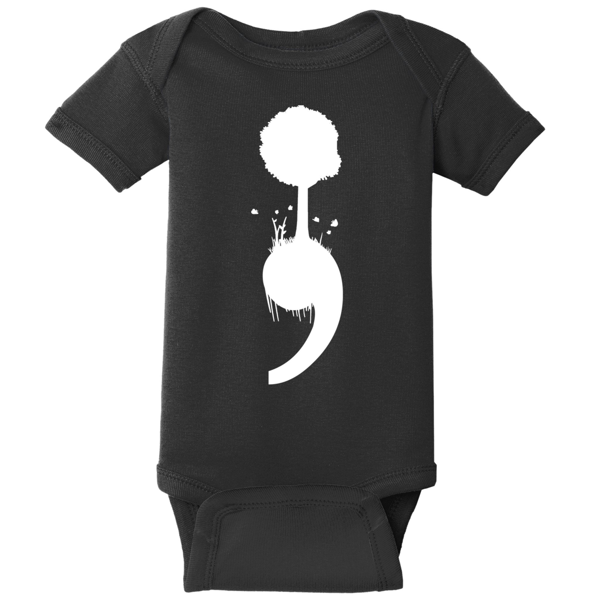 Semicolon Tree Suicide Prevention Baby Bodysuit