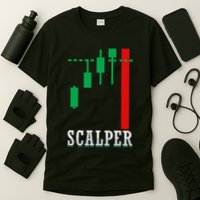 Scalper Trader Stock Market Forex Crypto Gift For Dad Trader T-Shirt