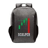 Scalper Trader Stock Market Forex Crypto Gift For Dad Trader Vector Backpack