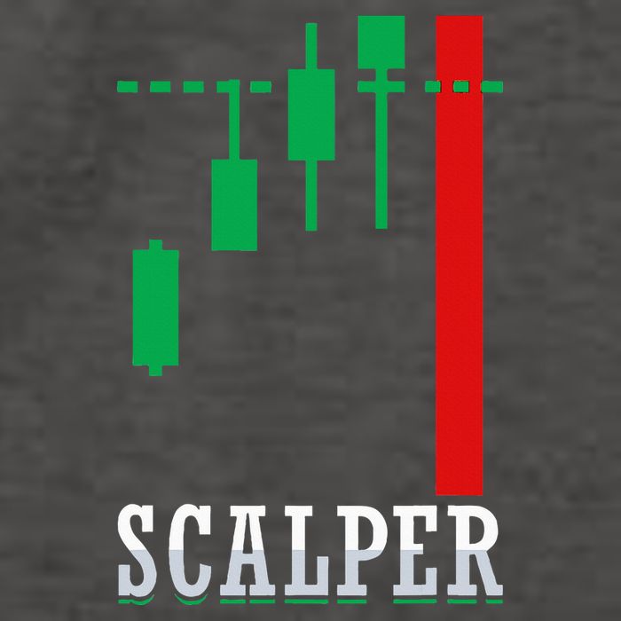 Scalper Trader Stock Market Forex Crypto Gift For Dad Trader Vector Backpack