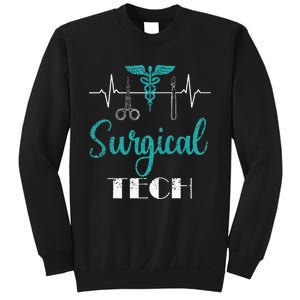 Scrub Tech Surgical Tech Week Technologist Technicians EKG Sweatshirt