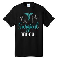 Scrub Tech Surgical Tech Week Technologist Technicians EKG Tall T-Shirt