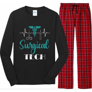 Scrub Tech Surgical Tech Week Technologist Technicians EKG Long Sleeve Pajama Set