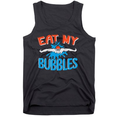 Swim Team Swimmer Aquatic Sport Athlete Funny Swimming Tank Top