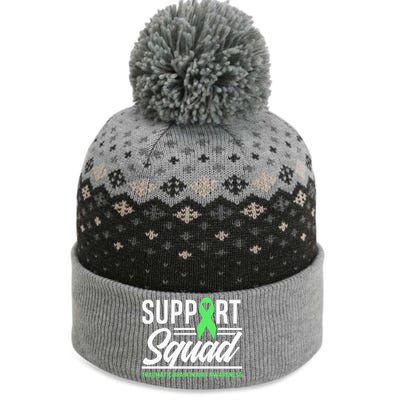 Support TBI Support Squad Traumatic Brain Injury Awareness The Baniff Cuffed Pom Beanie