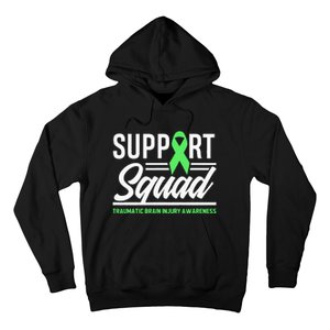 Support TBI Support Squad Traumatic Brain Injury Awareness Hoodie