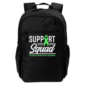 Support TBI Support Squad Traumatic Brain Injury Awareness Daily Commute Backpack