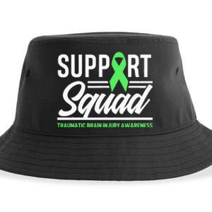 Support TBI Support Squad Traumatic Brain Injury Awareness Sustainable Bucket Hat