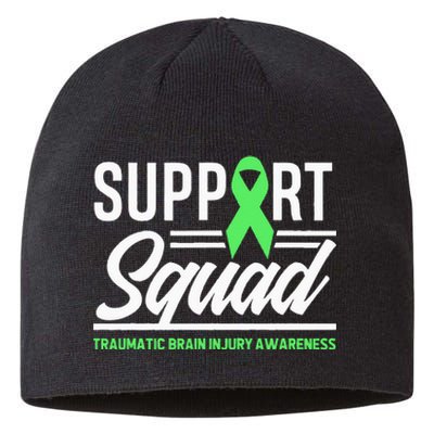 Support TBI Support Squad Traumatic Brain Injury Awareness Sustainable Beanie