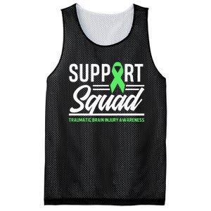 Support TBI Support Squad Traumatic Brain Injury Awareness Mesh Reversible Basketball Jersey Tank