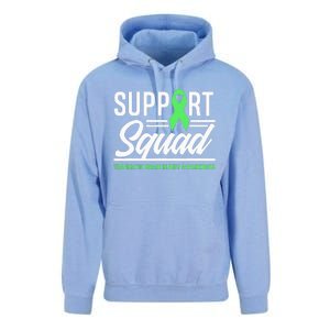 Support TBI Support Squad Traumatic Brain Injury Awareness Unisex Surf Hoodie