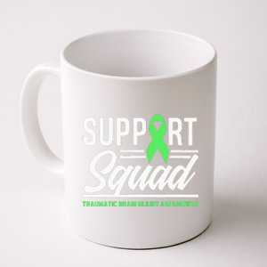 Support TBI Support Squad Traumatic Brain Injury Awareness Coffee Mug