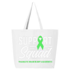 Support TBI Support Squad Traumatic Brain Injury Awareness 25L Jumbo Tote