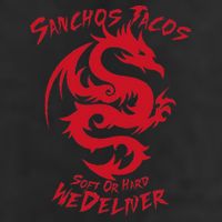 Sanchos Tacos Soft Or Hard We Deliver Apparel Golf Towel