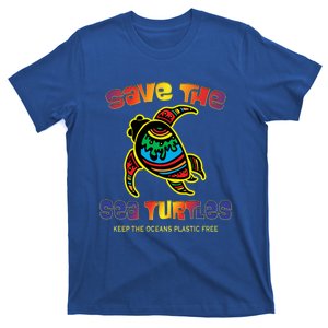 Save The Sea Turtles Keep Oceans Plastic Free Animal Gift T-Shirt