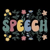 Speech Therapists Speech Language Pathologist Slp Flat Bill Trucker Hat