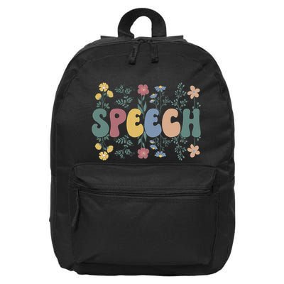 Speech Therapists Speech Language Pathologist Slp 16 in Basic Backpack